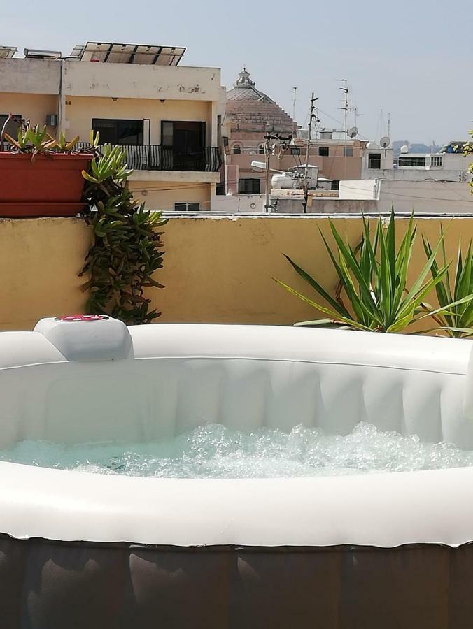Studio Apartment With Private Terrace, Jacuzzi & Views Mosta Exteriér fotografie
